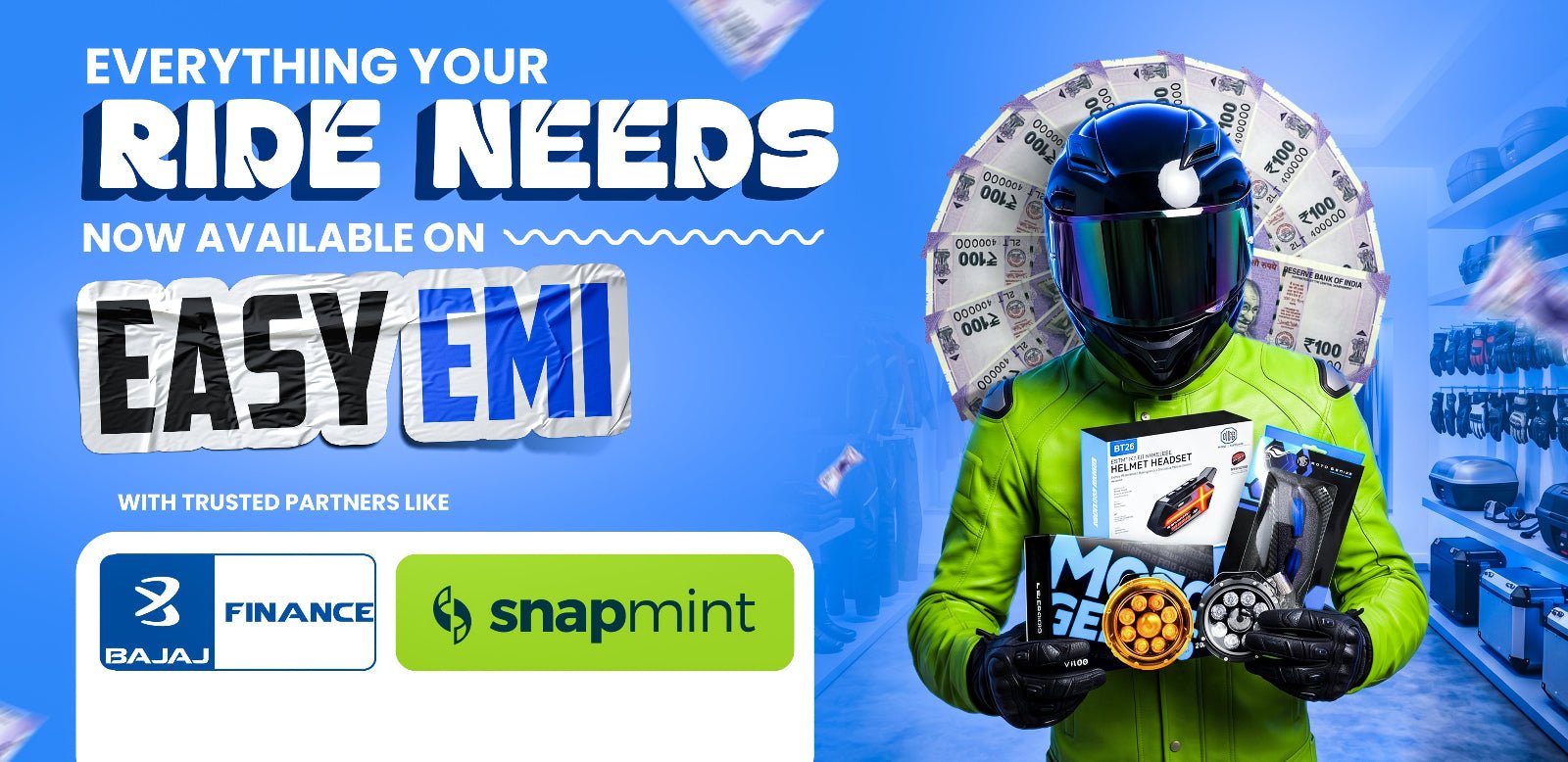 Easy EMI now available on all orders