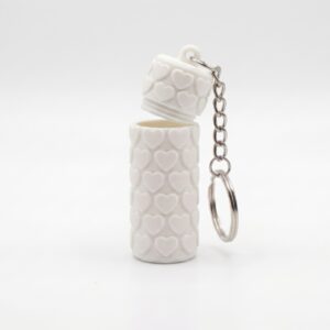 Heart Keychain Container