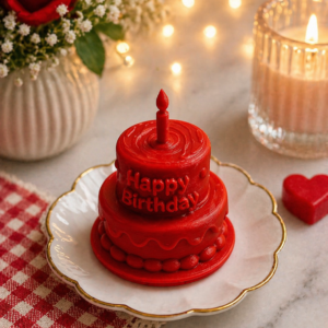 Happy Birthday Cake Candle