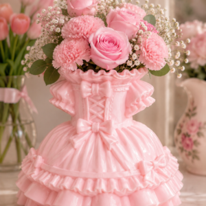 Dress Shaped Vase