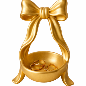 Golden Bow Holder