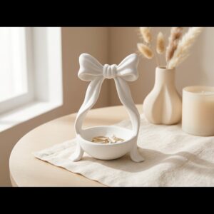 Bow Ring Dish – Bow Jewelry Holder & Trinket Tray