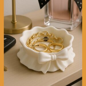 Bow Jewelry Dish