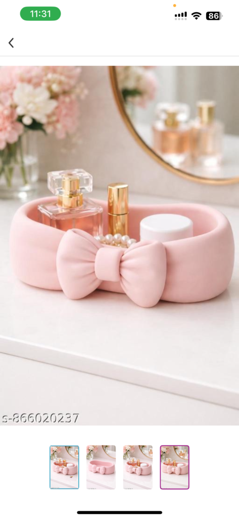 Bow Vanity Tray