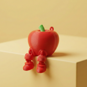 Apple Character Planter