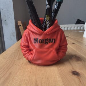 Personalized Hoodie Pen Holder