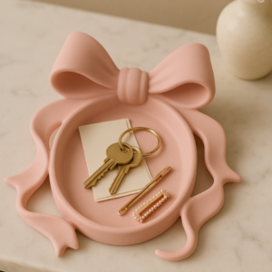 Bow Ribbon Trinket Tray