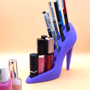 High Heel Makeup Holder