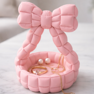 Puffy Bow Basket