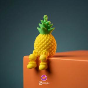 Pineapple Keychain Figurine