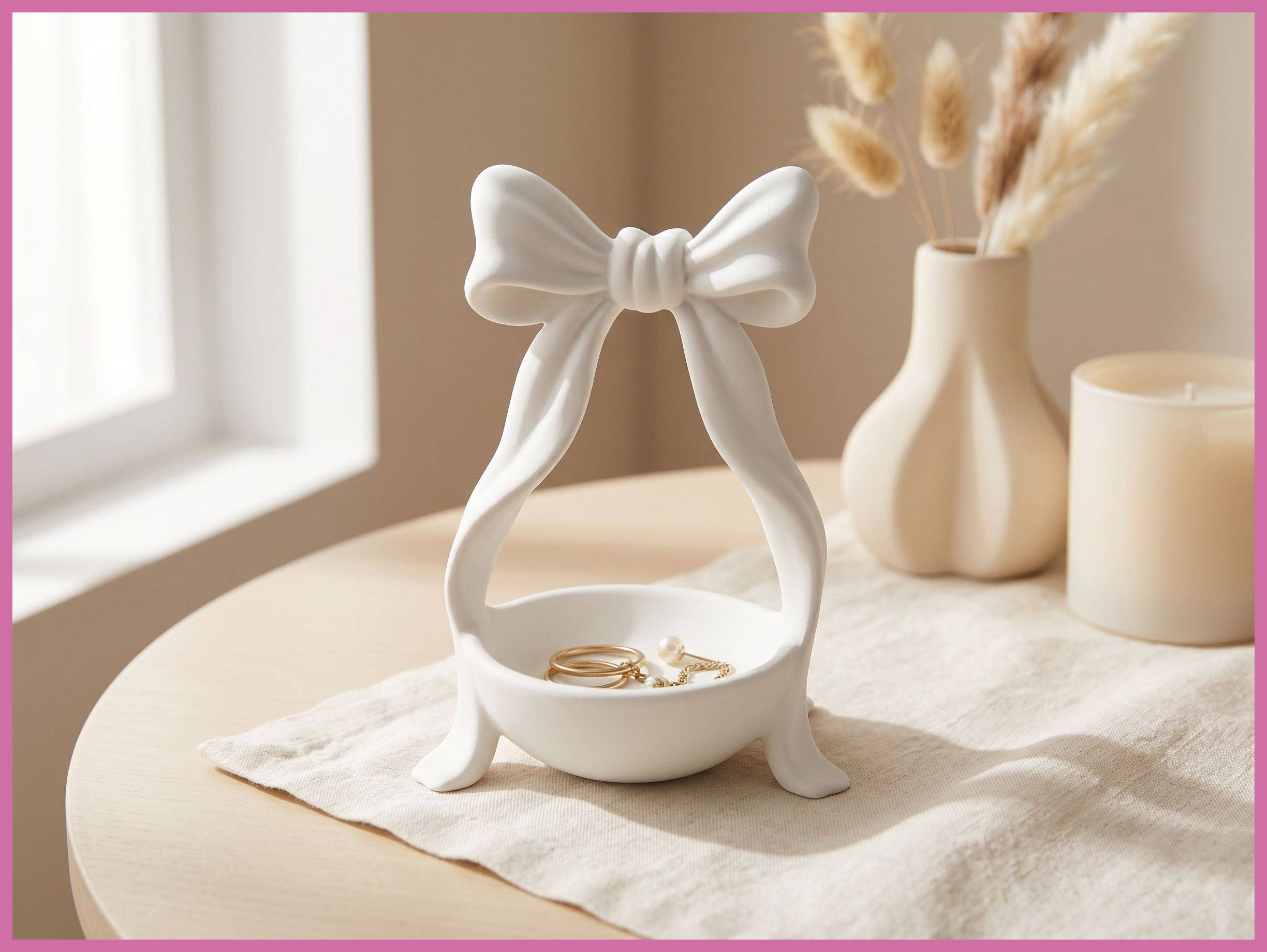 Bow Style Decorative Bowl