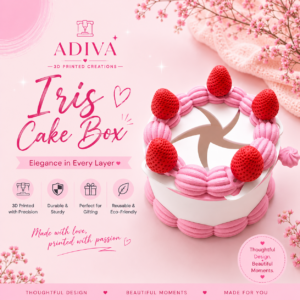 Iris Strawberry Cake Box