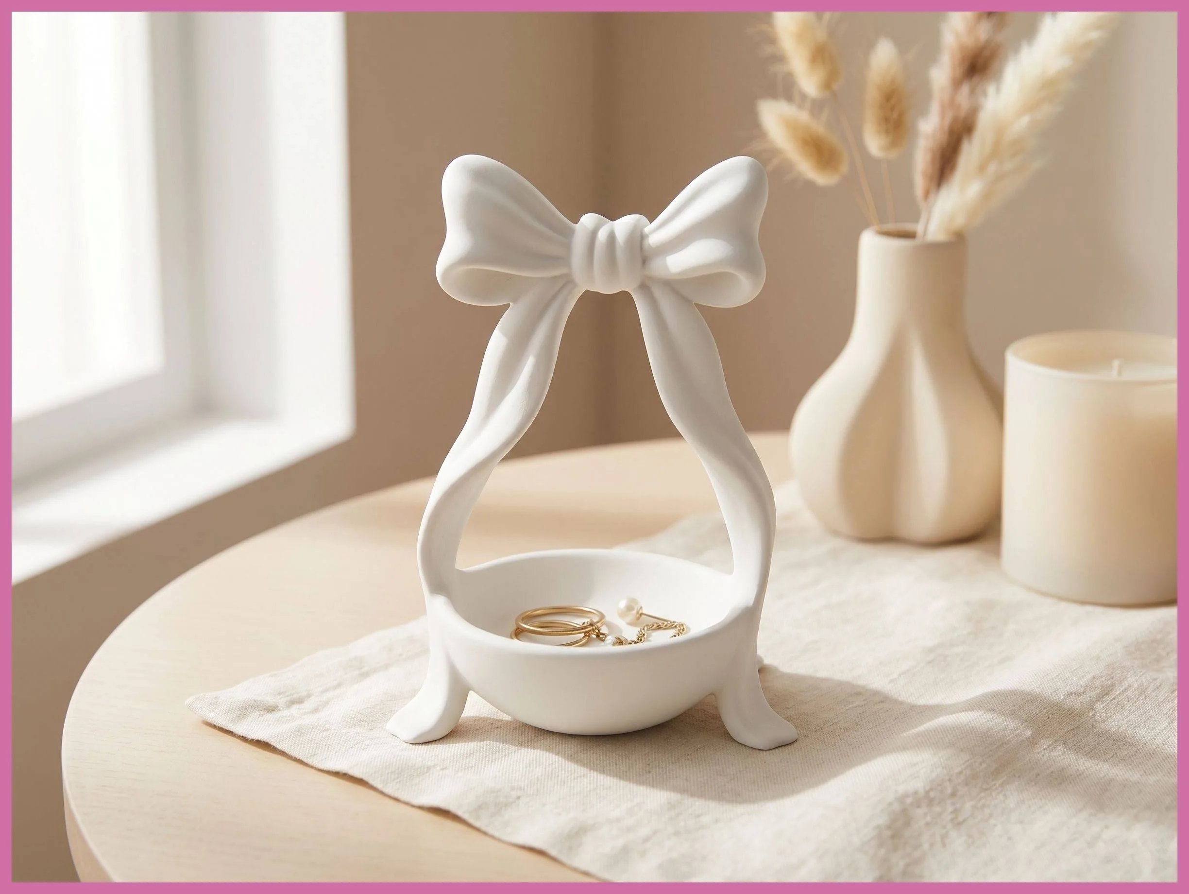 Bow Style Decorative Bowl