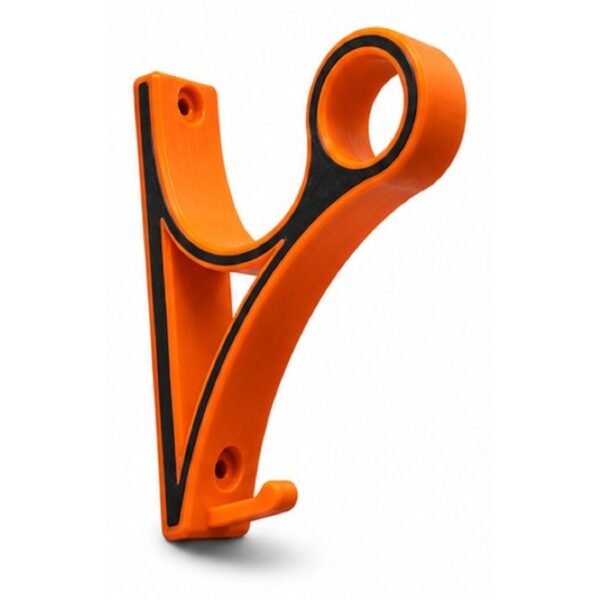 Wall-Mounted Helmet Holder | 3D Printed Helmet & Glove Hook - image 12