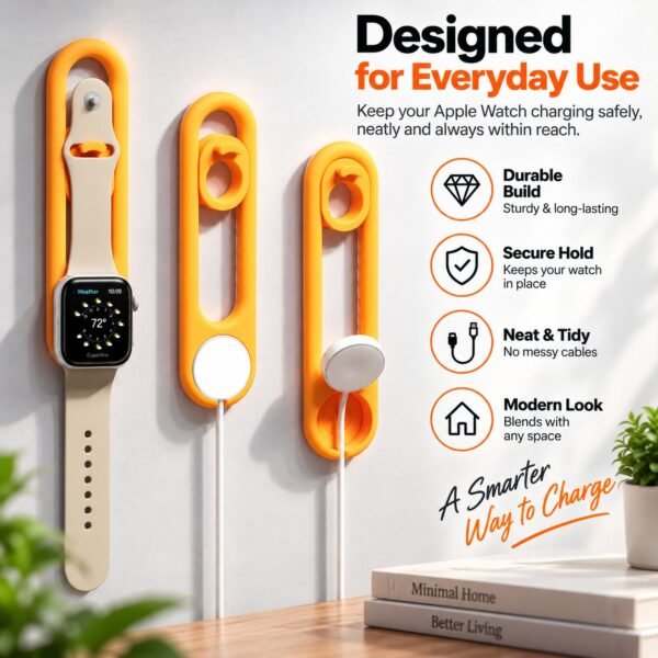 Wall Mount for Apple Watch Charger - image 1