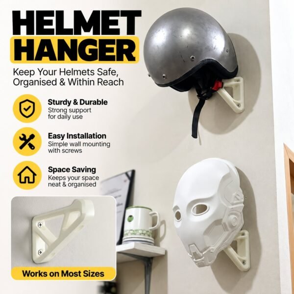 Helmet Wall Hanger - image 2