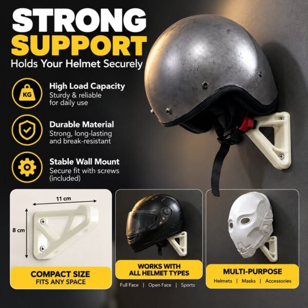Helmet Wall Hanger - image 3