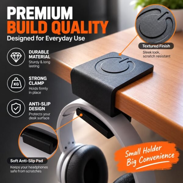 Slide-On Headphone Holder - image 1